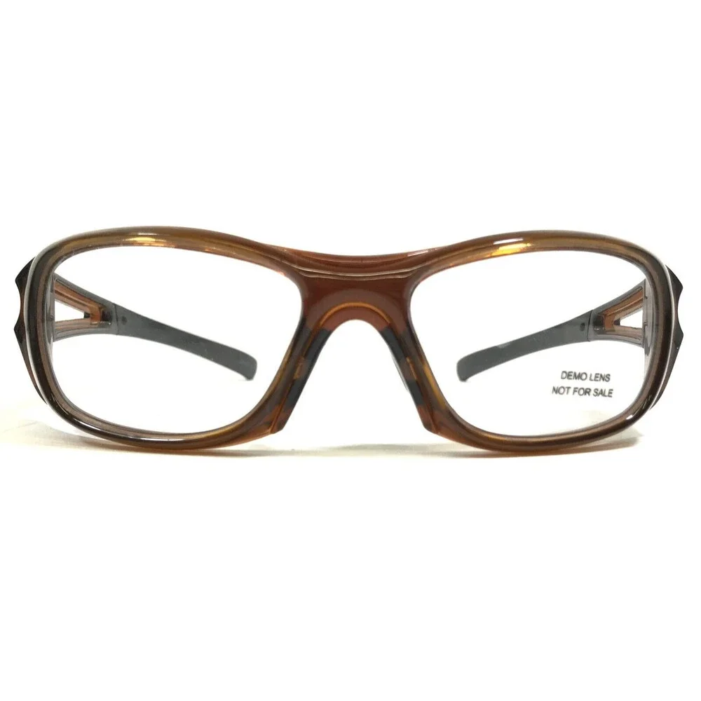 Bolle Safety Goggles Eyeglasses Frames 0516 Clear Brown Wrap Z87-2+ 52-18-120